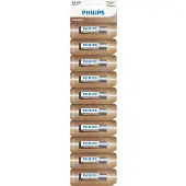 Philips Batterie AA LR6 ZRYWKA 10PCS ALKALIN