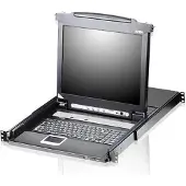 Aten CL5708M IT KVM-Switch 8-Port 17"-LCD Single Rail (PS/2-USB VGA) IT-Layout