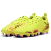 Puma Future 8 Play FG/AG Jr Fußballschuh Kinder neongelb schwarz pink Gr 37