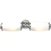Elstead Lighting Eliot LED Wandleuchte G9 2-fach Poliertes Chrom IP44