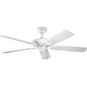 Kichler Kevlar leiser Deckenventilator Ø152cm IP44 Aussenbereich