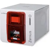 Evolis Zenius Expert - Wärmeübertragung - Verkabelt & Kabellos - Rot