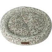 Animal Boulevard Cozy Snowleopard Rundbett weiß/braun