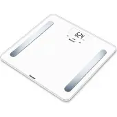 Beurer BF 600 Quadratisch Weiß Elektronische Personenwaage