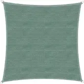 Windhager Sonnensegel 400 cm, Quadratisch, Grün