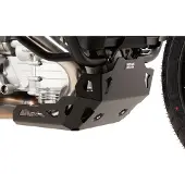 Hepco&Becker Motorschutz Alu schwarz für Moto Guzzi Stelvio 1000 Unisexohne Farbe010 - Motorradteile - Anbauteile
