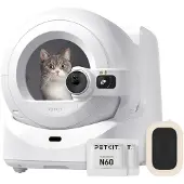 Petkit Purobot Ultra Selbstreinigende Katzen-Toilette und Katzenstreubox mit Kamera