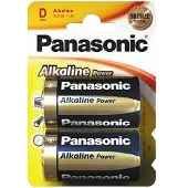 Panasonic Power Bronze Alkaline D size (LR20APB), 2-pack