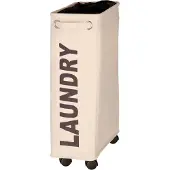 Wenko Wäschesammler Corno Beige, Wäschekorb, 43 l Wenko