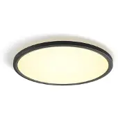 Philips White ambience Tento rundes WA LED-Deckenpanel 42,1 cm schwarz, Bluetooth/Zigbee, Schwarz, 2200 K, 6500 K, 23 W, 25000 h