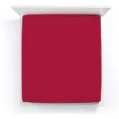 Bella Donna Boxspring Spannbettlaken Alto 200x220 - 200x240 cm | carminrot - rot