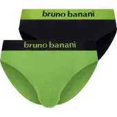 Bruno Banani Sportslip 2Pack Flowing | M | Grün