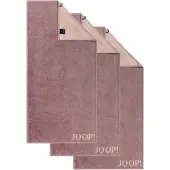 JOOP! Handtuch JOOP "Handtuch Classic / Infinity / Signature 3er Pack", pink (rosa), B:50cm, Obermaterial: 100% Baumwolle CO., Handtücher, Handtuch