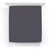 Bella Donna Boxspring Spannbettlaken Alto 140x200 - 160x220 cm | anthrazit - grau