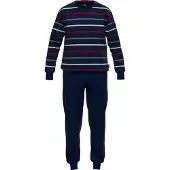 Götzburg Pyjama Midtown in blau-dunkel-Ringel | Gr.: 58