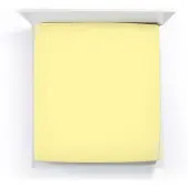 Bella Donna Boxspring Spannbettlaken Alto 200x220 - 200x240 cm | hellgelb - gelb