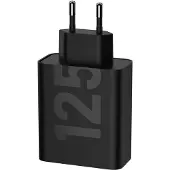 Motorola TurboPower 125W, Drinnen, AC, 1 m, Schwarz