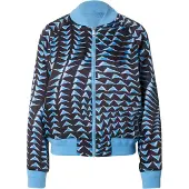 Scotch & Soda Reversible Printed Bomber House Of Mirrors Blue/ Black Größe: XS | Bomberjacken Outlet | Damen | Schwarz