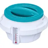 Bestway Dosierschwimmer mit Chemguard Schutzhandschuh Ø 17.5 x 18.6 cm