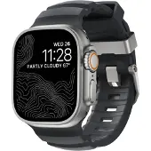 Nomad Rocky Point Armband für Apple Watch | 44/45/46/49 mm - Storm / Titanium