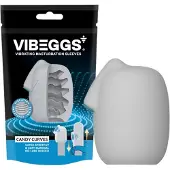 Vibeggs Candy Curves - vibrierendes Ei-Masturbator (weiß)