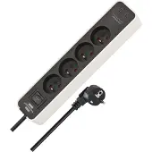 Brennenstuhl Steckdosenleiste Bremounta 4-fach + 2 USB-C Französisch 3500 W 150 cm Französisch
