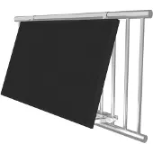 Vale BKW-Halterungs-Set für Balkongeländer Halterung Solarmodule, rund