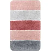 Homie Living Badteppich Rio Marina in puder rosa | Gr.: 70 x 120 cm