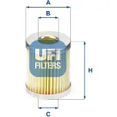 Ufi Kraftstofffilter 46.008.00