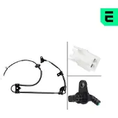 OPTIMAL ABS Sensor Raddrehzahl Hinten Links für HYUNDAI TUCSON (JM) 06-S636
