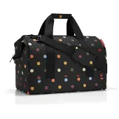 Reisenthel Schultertasche Reisetasche Allrounder Dots schwarz