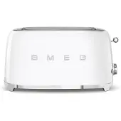 Smeg 4-Scheiben-Toaster Weiß TSF02CREU 50er Jahre Stil