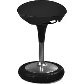 Topstar SITNESS 20 - Arbeitsstuhl Arbeitshocker Schwarz Stoff