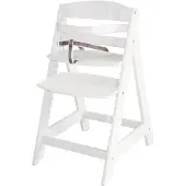 Roba Treppenhochstuhl Sit Up III, mitwachsend vom Babyhochstuhl bis zum Jugendstuhl, Holz, weiß