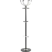 Die Möbelfundgrube Kleiderständer schwarz - chrom 38 cm Breite - MECKIE