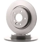 Brembo Bremsscheibe 08.9975.11, hinten, voll, 1 Stück
