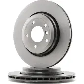 Brembo Bremsscheibe 09.9590.11, hinten, belüftet, hochkarbonisiert, 1 Stück
