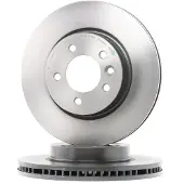 Brembo Bremsscheibe 09.8873.31, vorne, belüftet, hochkarbonisiert, 1 Stück