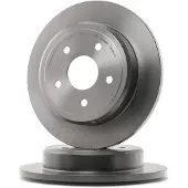 Brembo Bremsscheibe 08.A863.11, hinten, voll, 1 Stück
