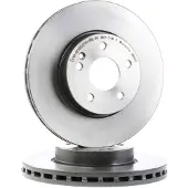 Brembo Bremsscheibe 09.8404.11, vorne, belüftet, hochkarbonisiert, 1 Stück