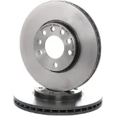 Brembo Bremsscheibe 09.7629.11, vorne, belüftet, hochkarbonisiert, 1 Stück