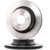TRW Bremsscheibe DF4270 hinten, belüftet, 1 Stück