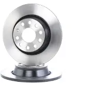 TRW Bremsscheibe DF4558 hinten, voll, 1 Stück