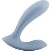 Svakom Erica - tragbarer, App-gesteuerter aufsetzbarer Vibrator (blau)