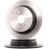 TRW Bremsscheibe DF7374 hinten, voll, 1 Stück