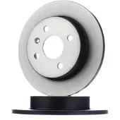 TRW Bremsscheibe DF4050 hinten, voll, 1 Stück