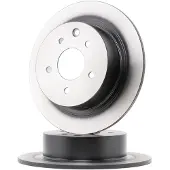 TRW Bremsscheibe DF7369 hinten, voll, 1 Stück