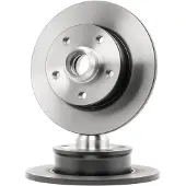 TRW Bremsscheibe DF1540 hinten, voll, 1 Stück
