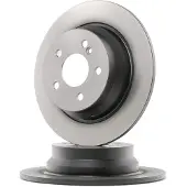 TRW Bremsscheibe DF4263 hinten, voll, 1 Stück
