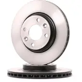 TRW Bremsscheibe DF6534 vorne, belüftet, 1 Stück
